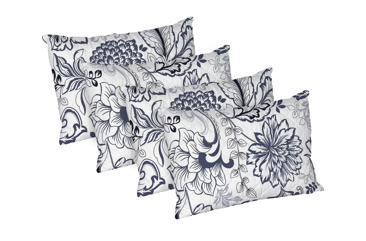 Set 4 perne Art, microfibra matlasata Alcam, 50x70 cm - imagine 5